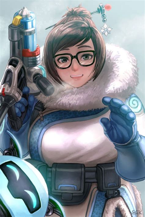 mei fanart overwatch|mei deviantart.